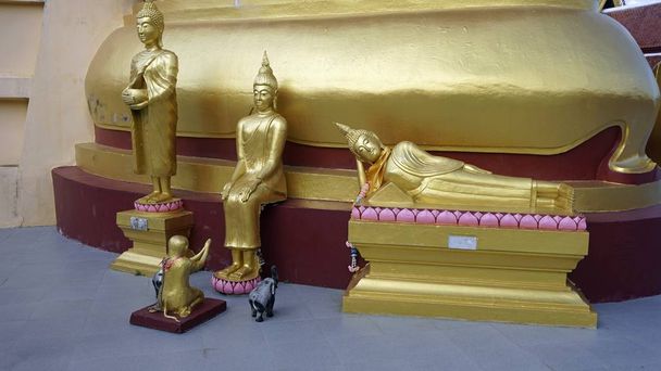 nagy buddha-szobortól, koh Samui - Fotó, kép