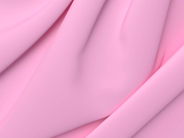 Abstract Texture, Pink Silk - Fotó, kép