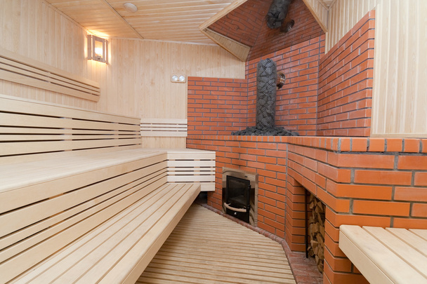 sauny drewniane - Zdjęcie, obraz