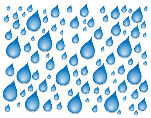 modrý déšť - Fotografie, Obrázek