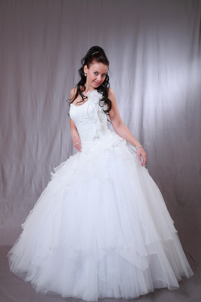 Woman in wedding gown. - Photo, Image