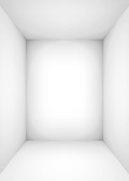 Üres fehér szobában. A belső tér a doboz. Vector design illusztráció. Üzleti projekt fel ál - Vektor, kép