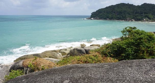 zilver strand op koh samui - Foto, afbeelding