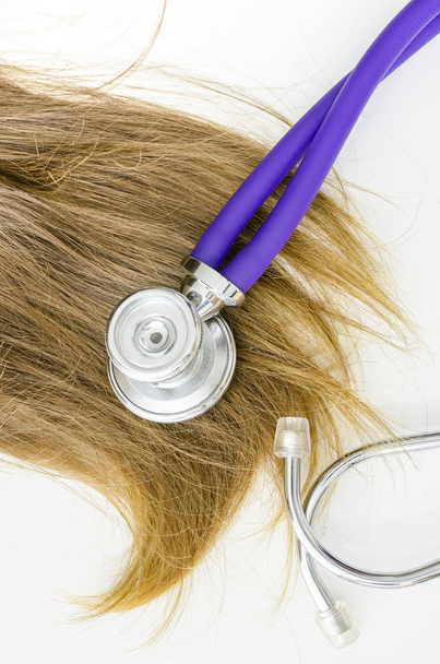 Damaged female hair - Photo, Image