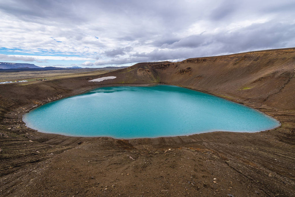 Viti kráter Izlandon - Fotó, kép