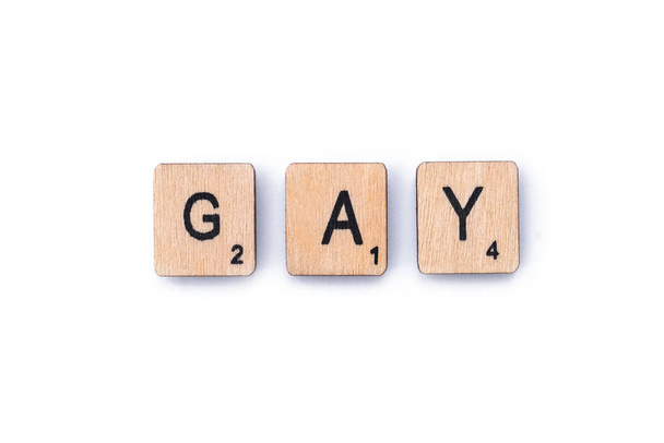 The word GAY - Valokuva, kuva