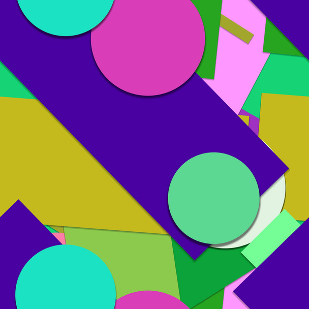 surface colorée lumineuse plate, couleurs géométriques formes fond
 - Photo, image