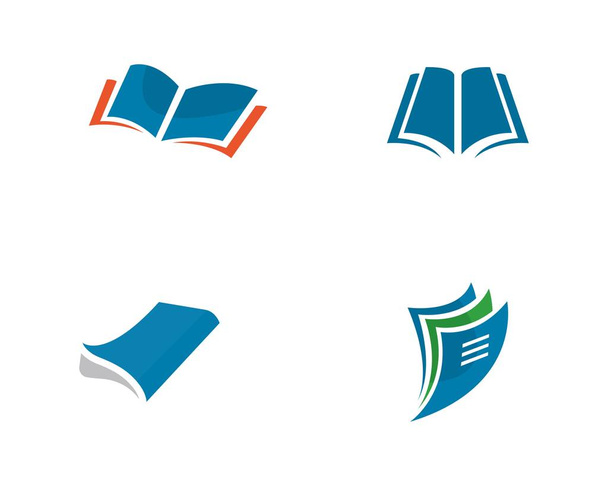 Plantilla Logo Libro
  - Vector, imagen