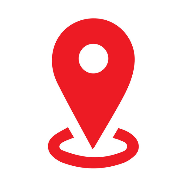 location point on white background - Vector, Image