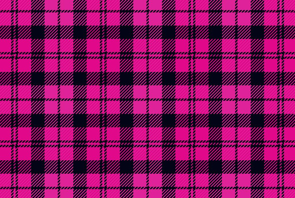 Seamless tartan plaid pattern. fabric pattern. Checkered texture for clothing fabric prints, web design, home textile - Photo, Image