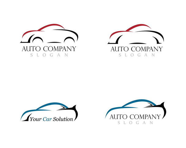 車のロゴのベクトルのアイコン  - ベクター画像