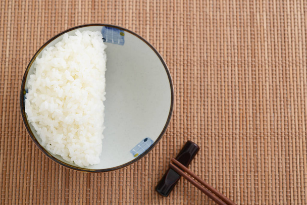 Half a bowl of rice. - Photo, Image