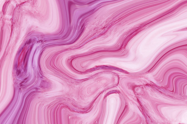 Marble ink colorful. Pink marble pattern texture abstract background. can be used for background or wallpaper - Foto, Imagen