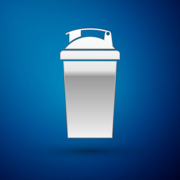 Shaker classic protein powder Royalty Free Vector Image