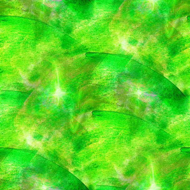 Kézi festék háttér zöld művészet zökkenőmentes háttérkép akvarell br - Fotó, kép