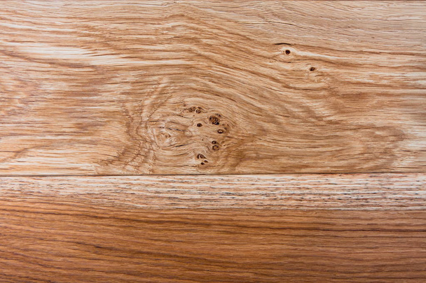 texture of natural oak boards with beautiful knots - Photo, Image