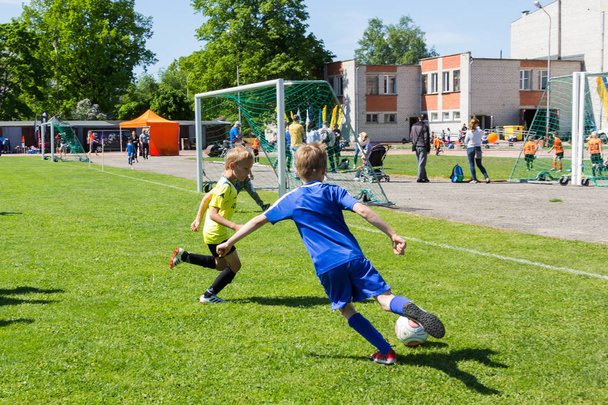 Shitik soccer children's cup, in 19th of May 2018, in Ozolnieki, - Foto, afbeelding