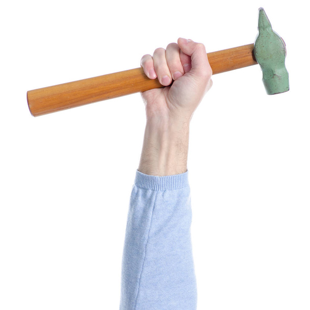 Hammer in hand - Photo, image