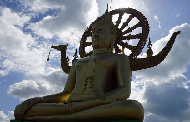 nagy buddha-szobortól, koh Samui - Fotó, kép