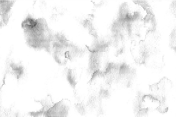 Полутоновая монохромная гранжевая горизонтальная текстура
. - Фото, изображение