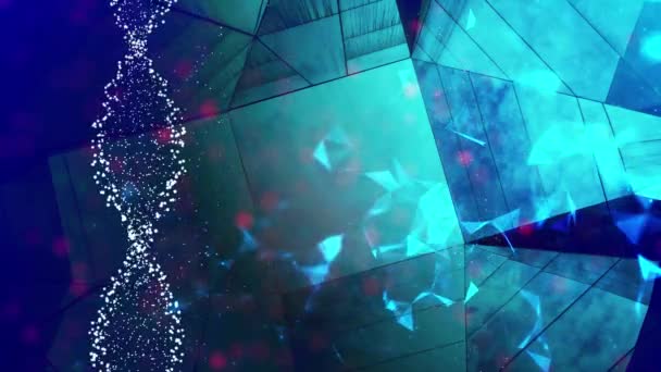 Μοριακή δομή διπλής έλικας DNA - Πλάνα, βίντεο