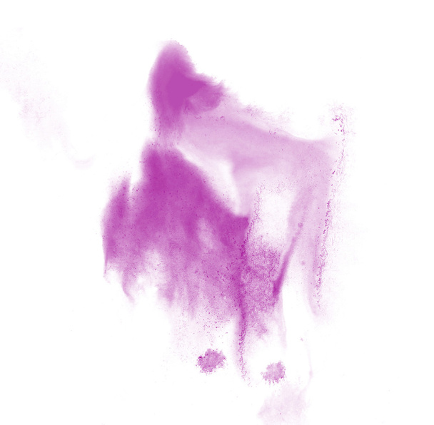 Paint aivohalvaus roiskeet violetti väri akvarelli abstrakti vesi br
 - Valokuva, kuva