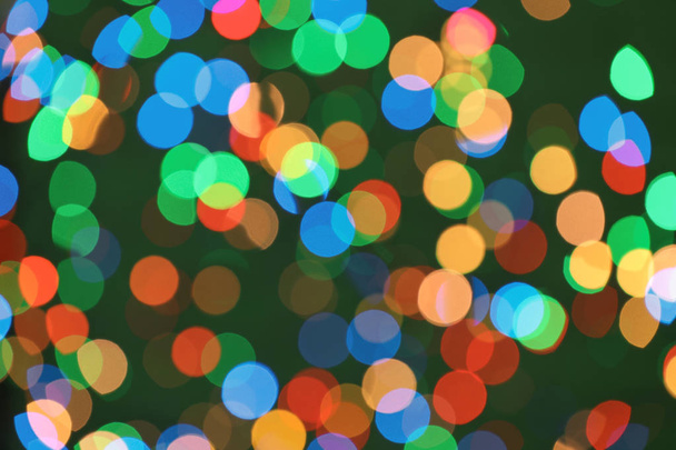 Bright magic colorful bokeh effect as background - 写真・画像