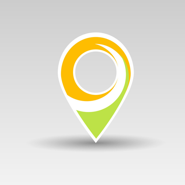 User interface map marker - Vector, Image