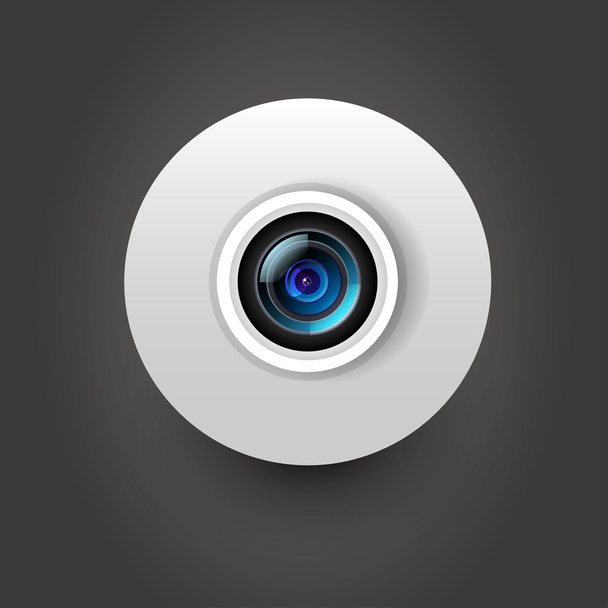 User interface camera icon - Vector, Imagen