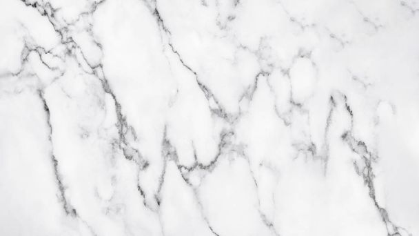White marble texture with natural pattern for background. - Foto, Bild