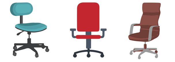 chair icon on white background - Vector, Image