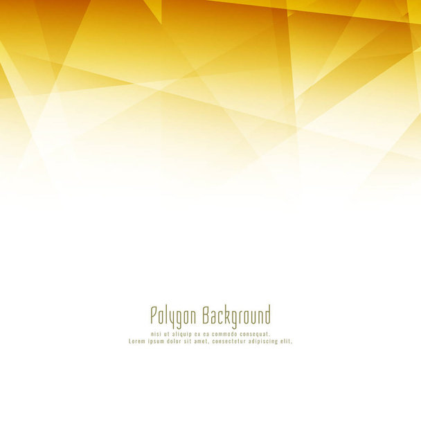 Abstract bright polygon design stylish background - Vector, Image