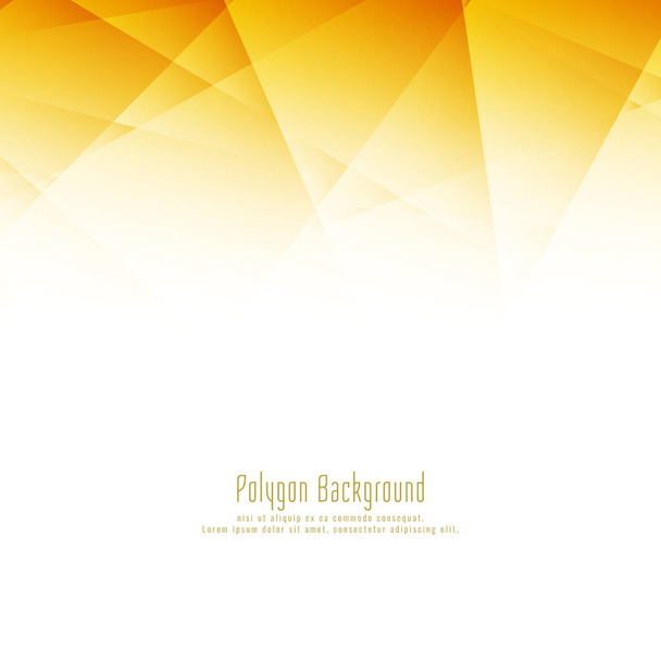 Abstract bright polygon design background - Vector, Image