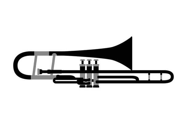 Икона музыкального инструмента
 - Вектор,изображение