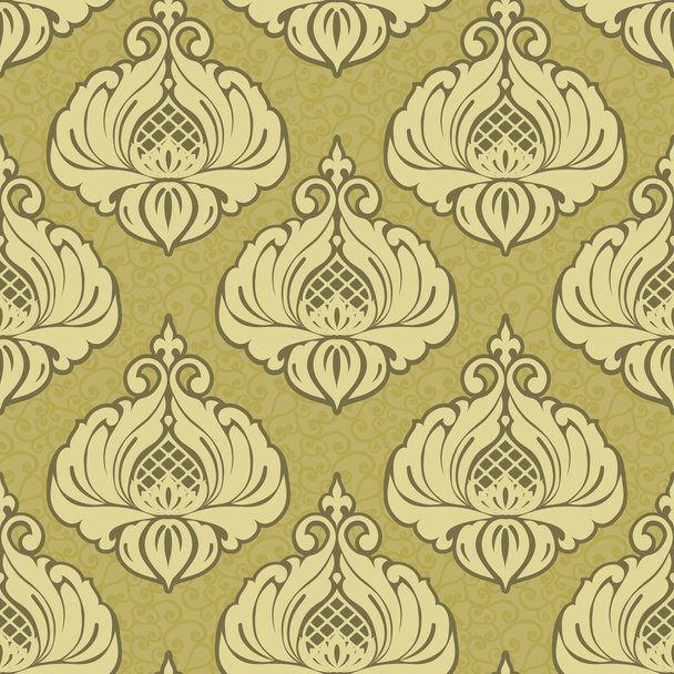 Vintage damask pattern - Вектор, зображення
