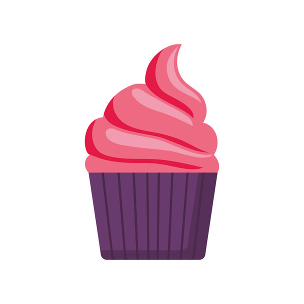 cupcake icon image - Vector, Imagen