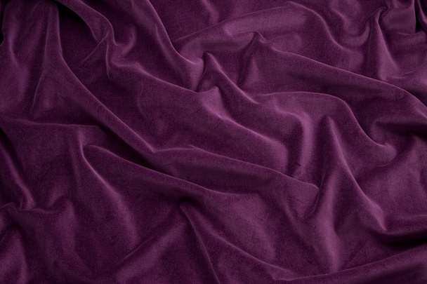 Tela de terciopelo púrpura
 - Foto, Imagen
