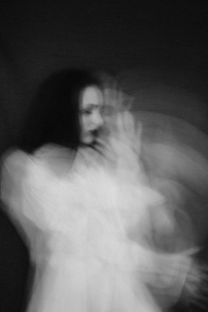 Portrait of a girl with mental disorders - Фото, зображення