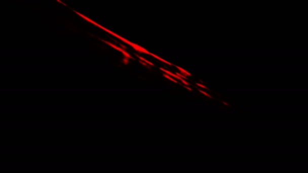 Rode strepen licht abstracte animatie achtergrond. Naadloze loops - Video