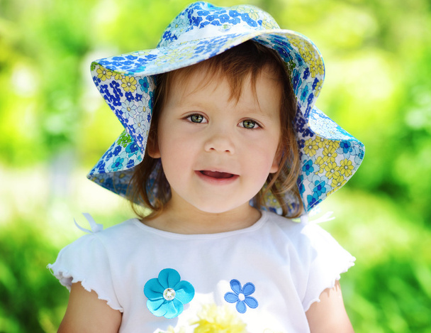cute summer toddler - Photo, Image