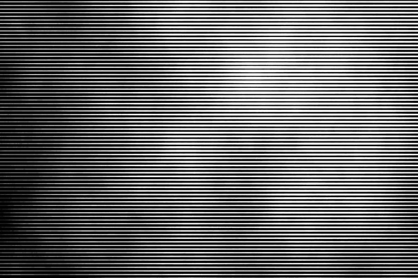 Meio-tom monocromático grunge linhas horizontais textura
. - Foto, Imagem