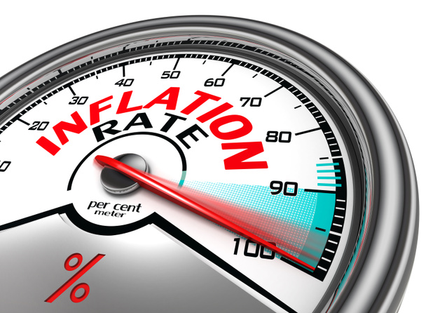 Konzeptionelle Inflationsrate - Foto, Bild