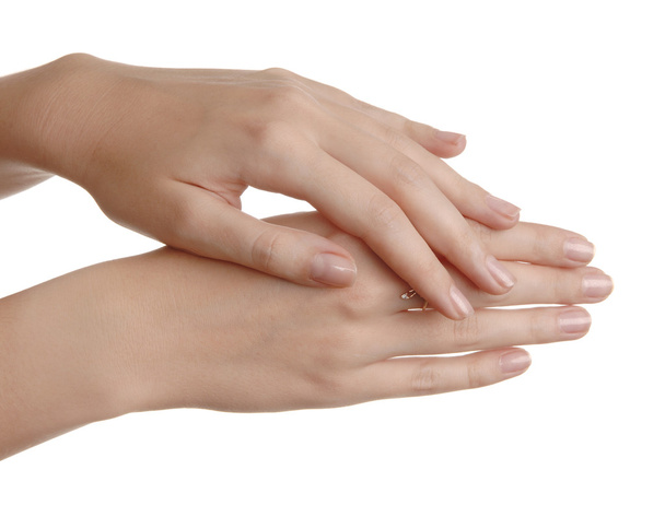 woman's hand isolated - Foto, Imagen