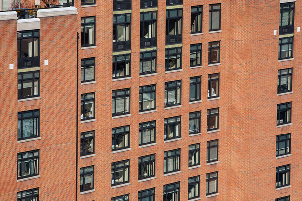 Fachada de un edificio en Nueva York
 - Foto, Imagen
