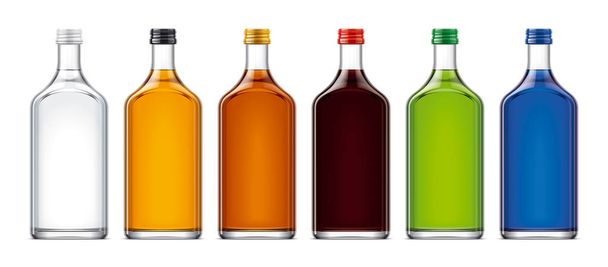 Botellas maquetas para bebidas alcohólicas
.  - Foto, Imagen