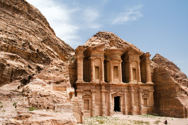 Залишки стародавнього храму в Petra - Фото, зображення