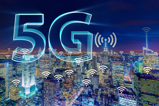 5g internet concept in technology concept - Photo, Image