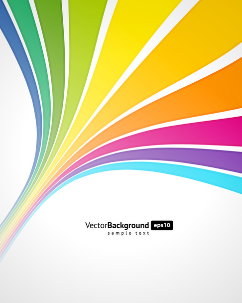 Abstract rainbow background - Вектор, зображення