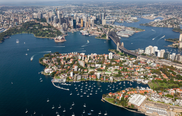 Sydney CBD aerial view - NSW Australia - Фото, зображення