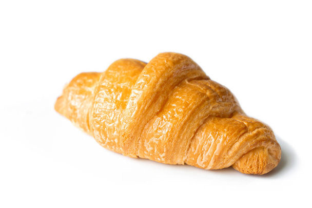 Croissant on isolated white background - Photo, Image